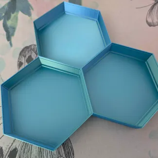 Hexagon Stackable Boxes