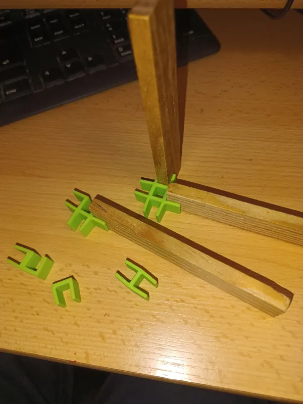 Clips for Kapla Blocks