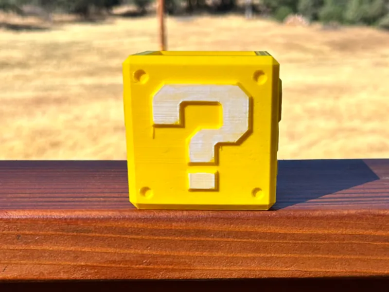 Mario Question Block Planter Pot