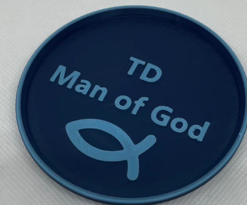 Man Of God Coaster