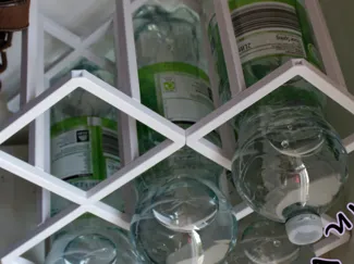 Modular bottle rack system