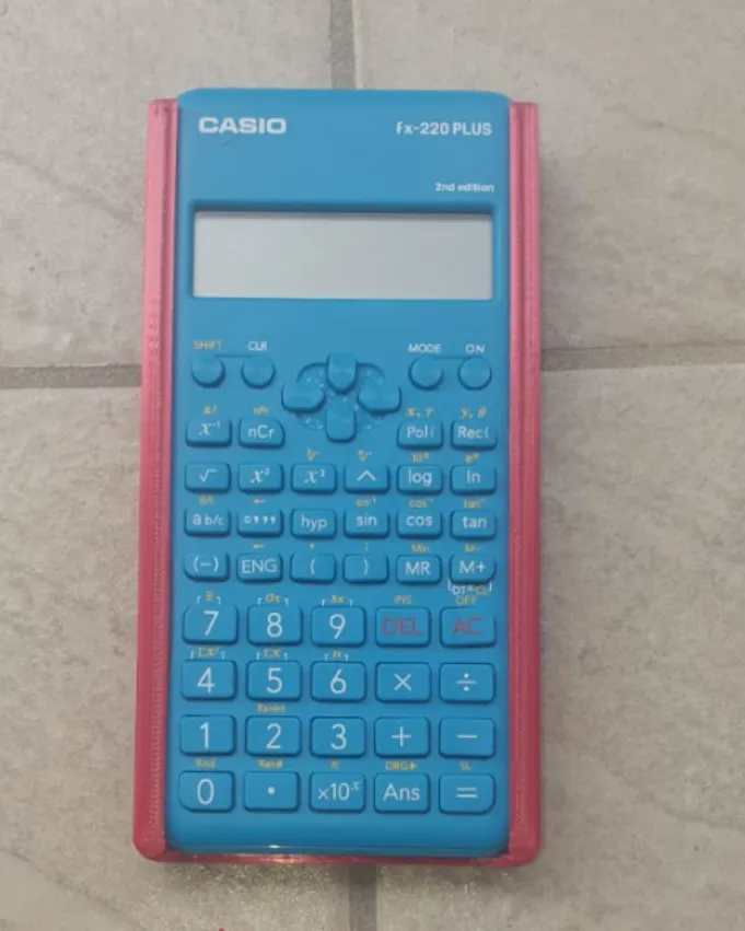 Cover for fx-220 PLUS calculator CASIO