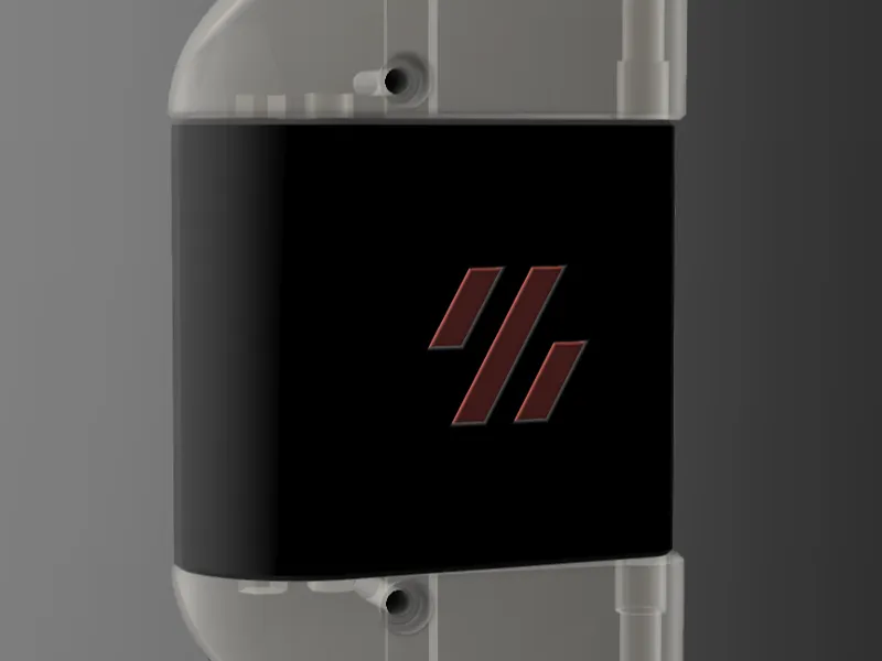 Clicky-Clack Fridge Door Voron logo latch 