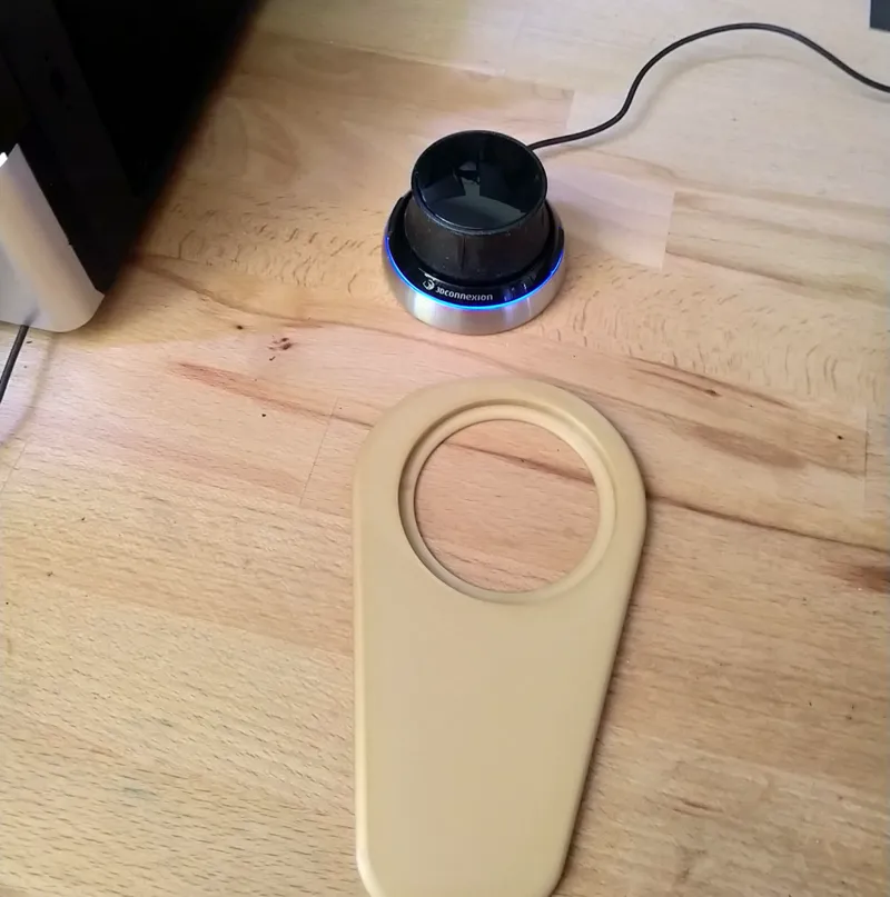 Pad for 3D connexion manipulator