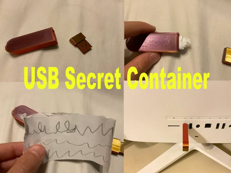 usb secret container