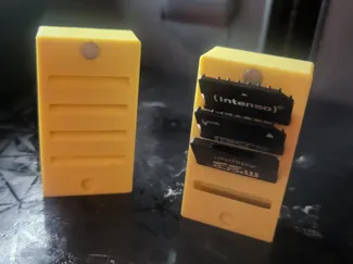 Magnetic SD Card Holder