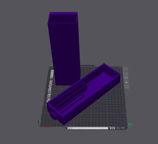 A1 tool drawer with integrated poop box