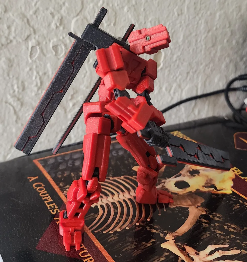 Sentinel Longsword + Backpack Remixed by AG3D MakerWorld: Download Free ...