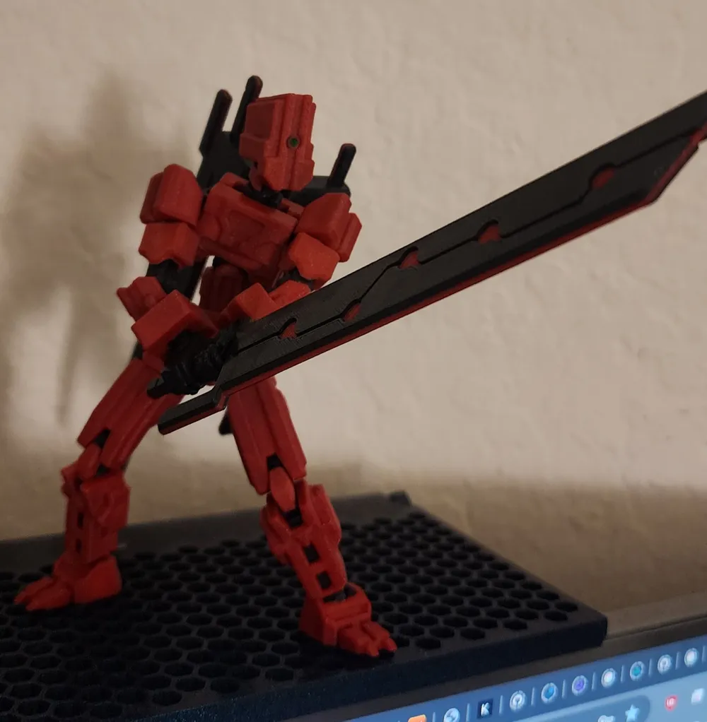 Sentinel Longsword + Backpack - Free 3D Print Model - MakerWorld