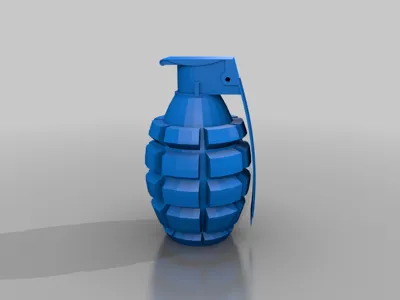 Hand Grenade Repaired (no pin)