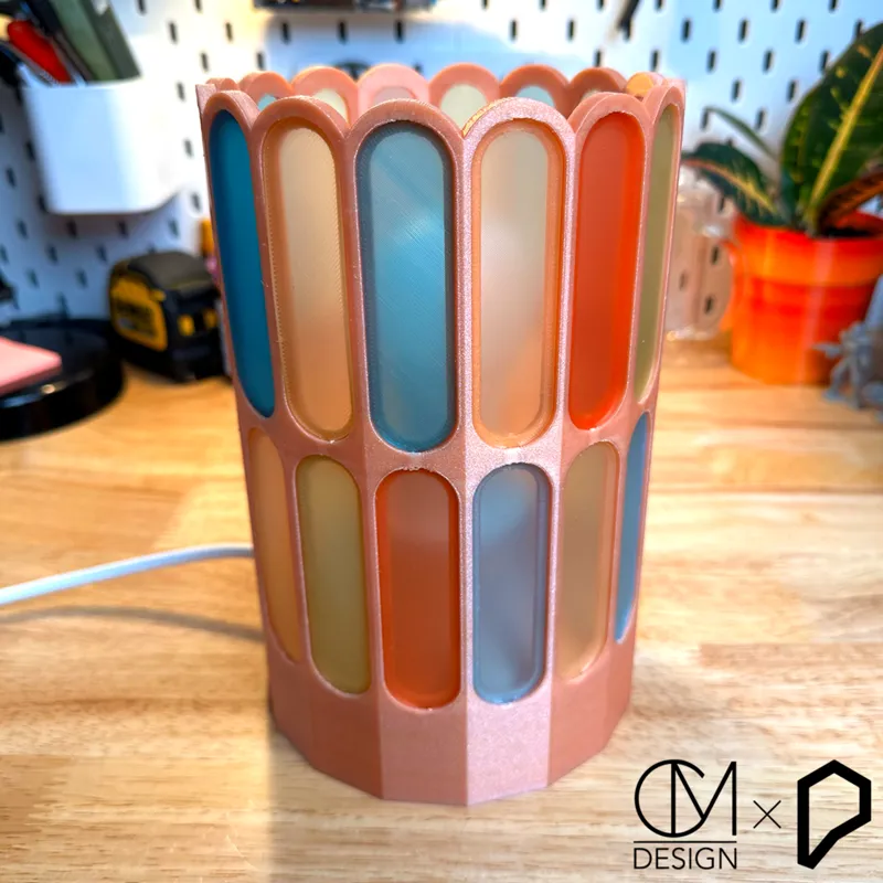Stained PLA Lamp