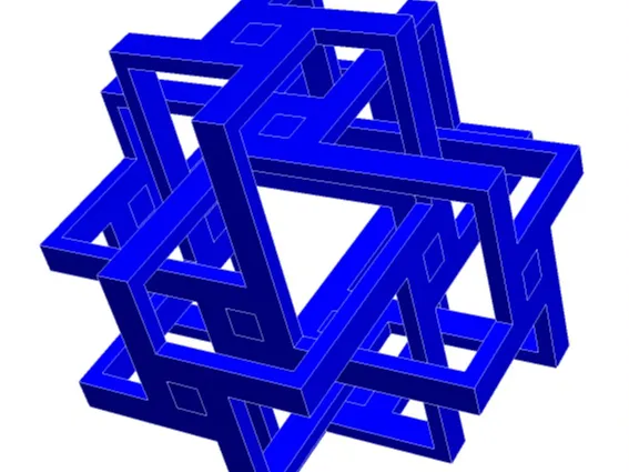 Roelofs Cubic Polyknot 1