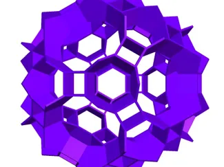 Holden Truncated Icosidodecahedral Nolid 1
