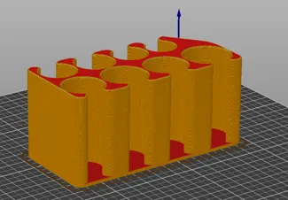 EURO coin holder/organiser parametric