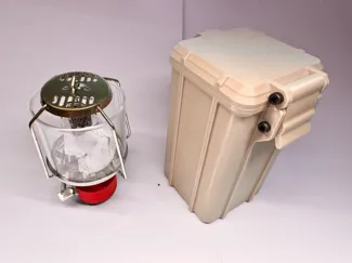 Rugged box for Outdoor Camping Gas Lantern