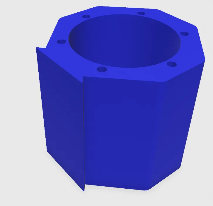 BLUE diy Harmonic mount - RA