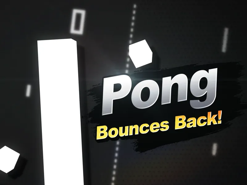 Pong from the hit game series "PONG"!