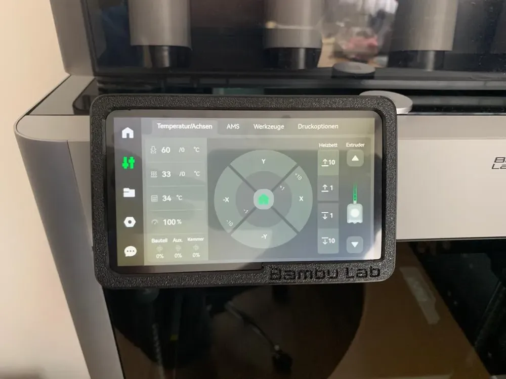 Bambu Lab X1 screen protection by Darnok MakerWorld