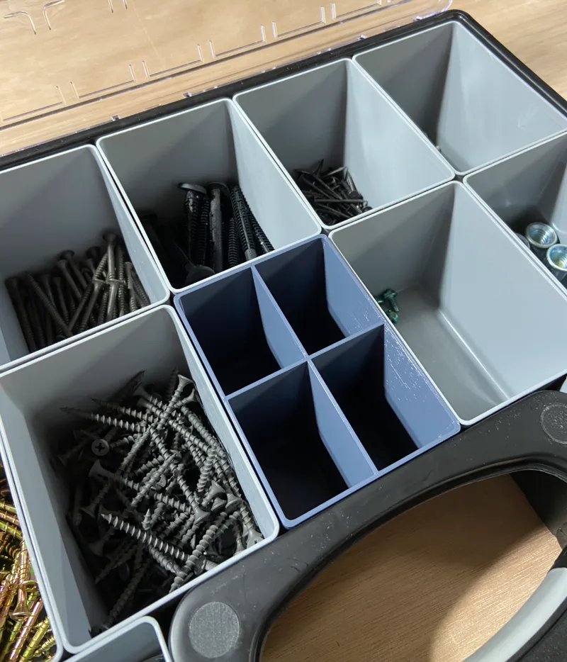 Performax Deep Adjustable Small Parts Bins