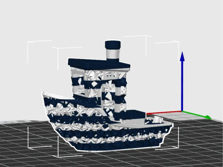 Webbed Stripe Benchy