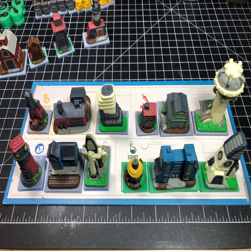 Tapestry landmark building bases