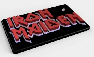 Iron Maiden keychain