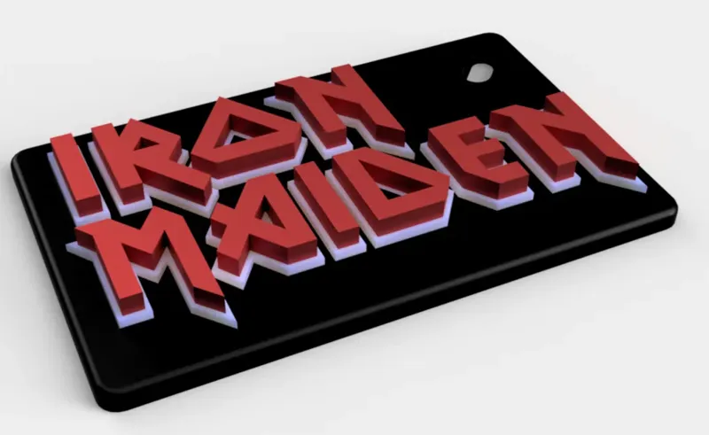 Iron Maiden keychain