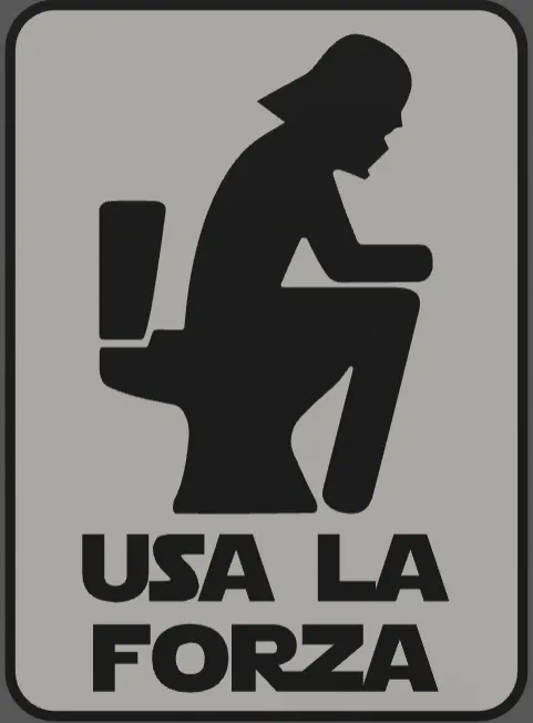 Use the force sign (Italian version)