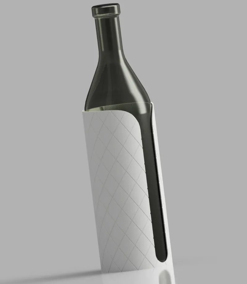 Wine Bottle holder for RV or camper 