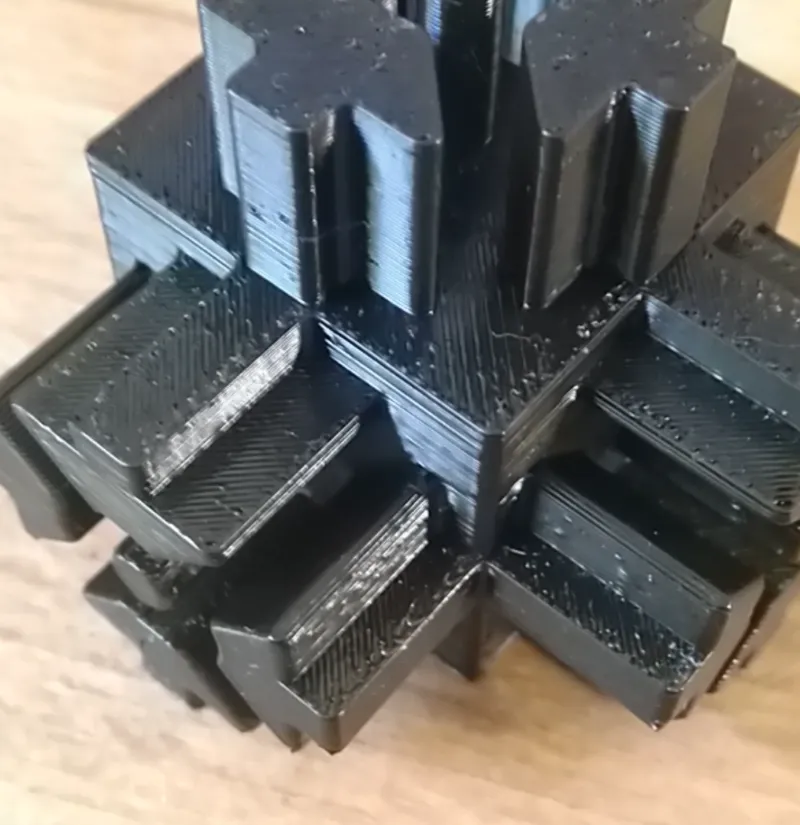 Corner joint for profiles 30x30 mm