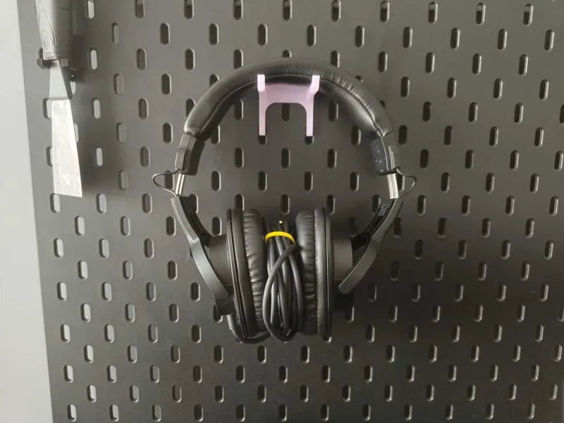 Simple headphones insert for ikea Skadis