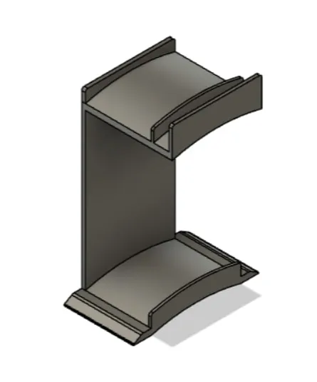 Wall-Mounted Tape and Pen Holder