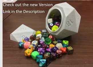 Screw Top D20 Dice Box