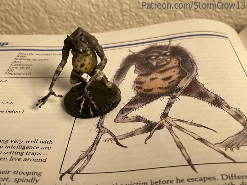 2nd Ed AD&D Ettercap