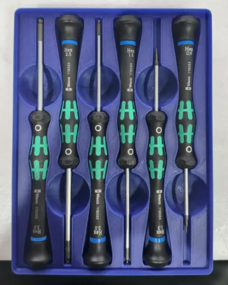 Wera Mini Screwdriver Storage for Gridfinity REMIX