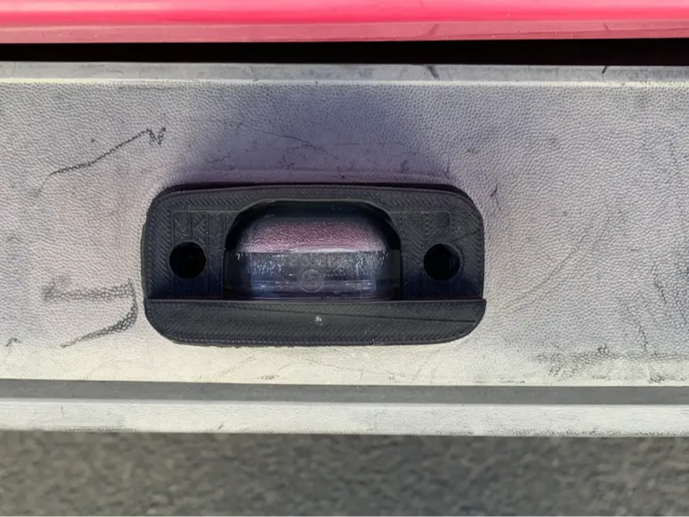 Polo 86C Nummernschild leuchten abdeckung