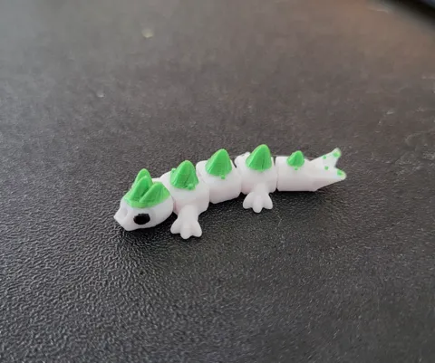 flexi dragon earrings view 2