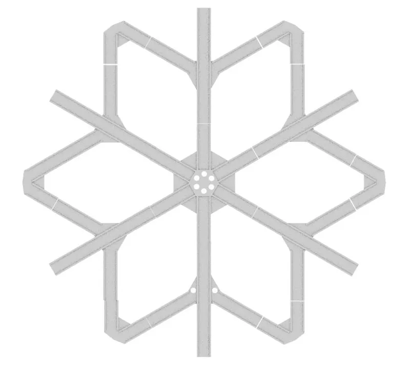 Christmas Light - Star - Led Stripes