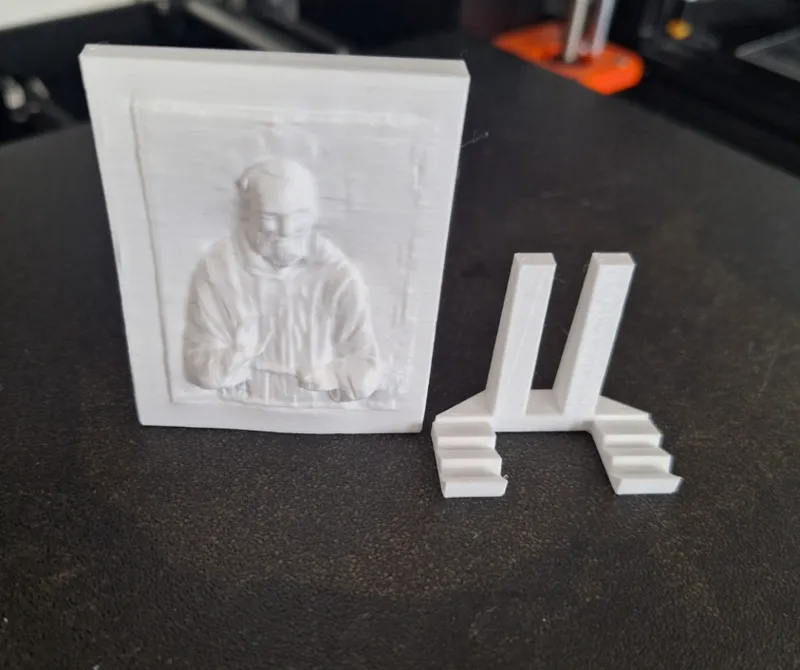 Padre Pio relief icon