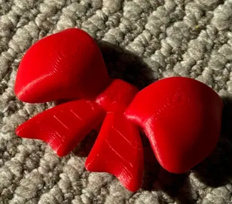 Coquette bow for Crocs