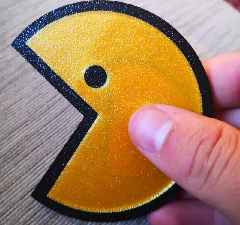 Pac-Man fridge magnet