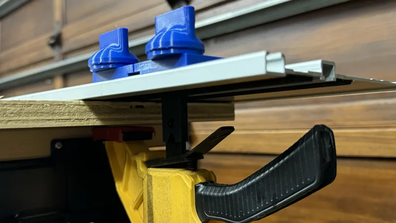 Festool Track to Dewalt Trigger Clamp