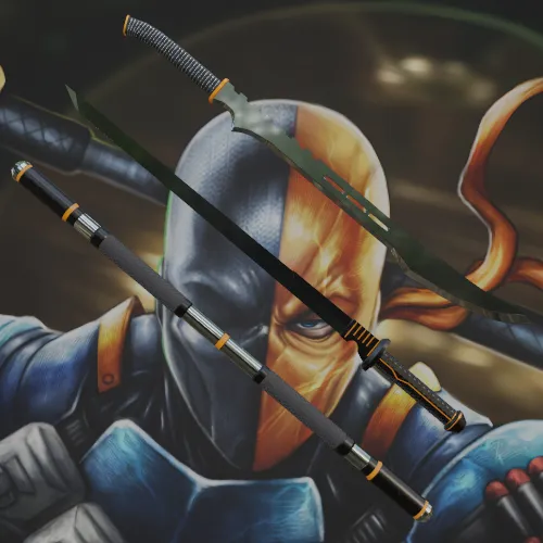 Deathstroke Custom Rifle DeathStroke Inspired Weapon Pack - Free 3D Print Model - MakerWorld