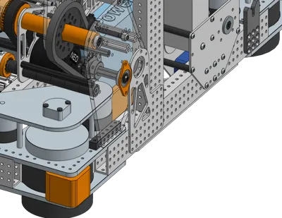 Swerve Drivetrain Frame 1/4