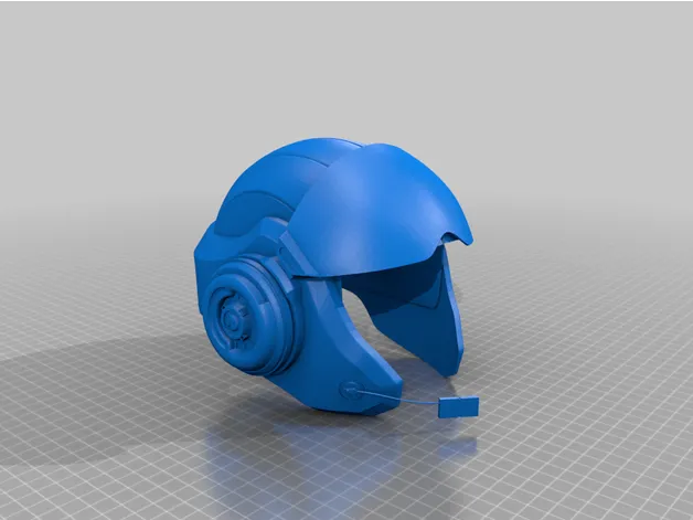 Star Wars A-WING Helmet (Optional Keychain)