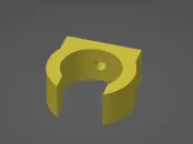 Soporte tubería PVC 16mm