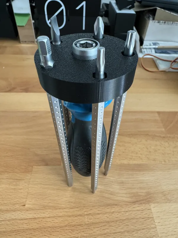 Workzone DoppelkopfRatschen Schraubendreher Halter