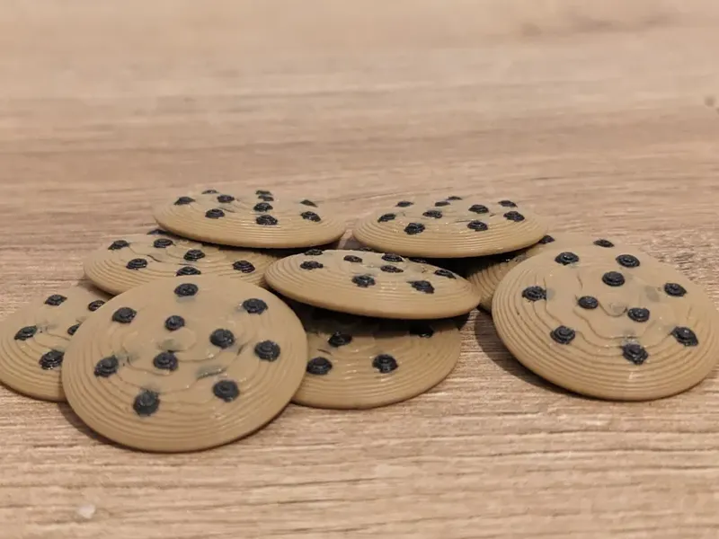 Chocolate Chip Cookie (multi-material)