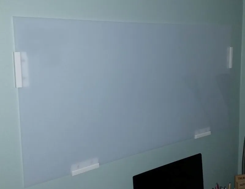 Plexiglass Wall Mounts