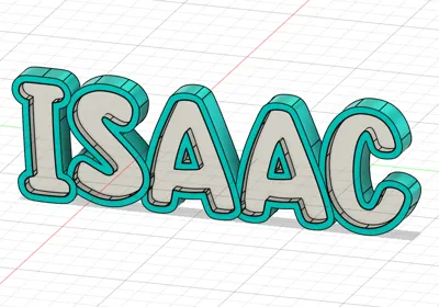 ISAAC LED sign